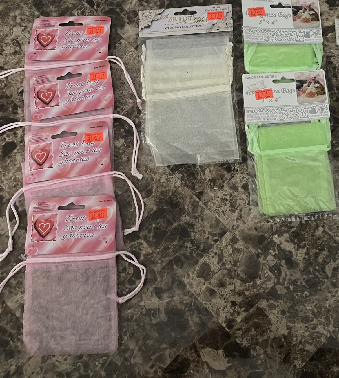 * REDUCED* Organza Bags thumbnail