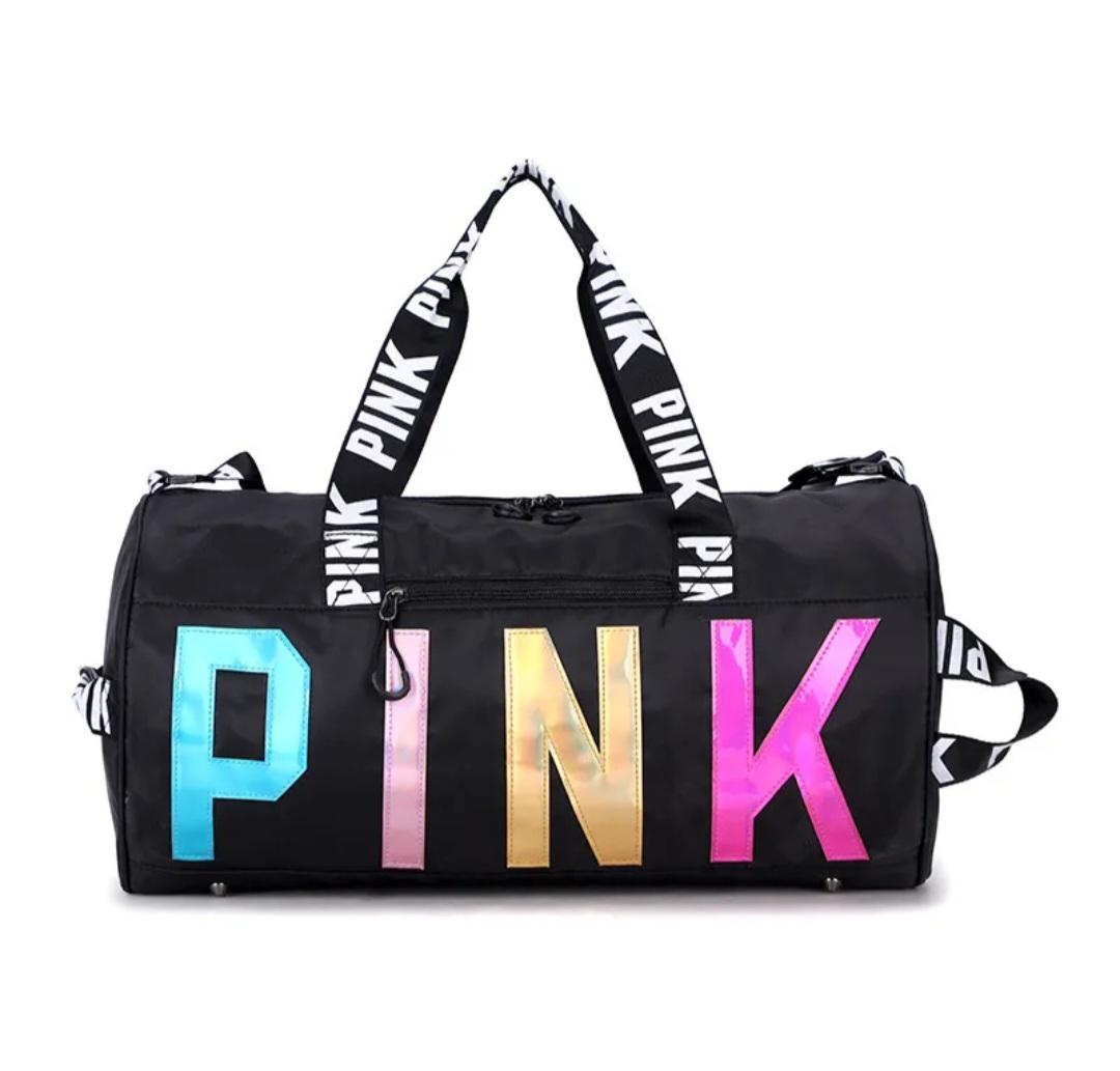 PINK Bags, different styles, and colors