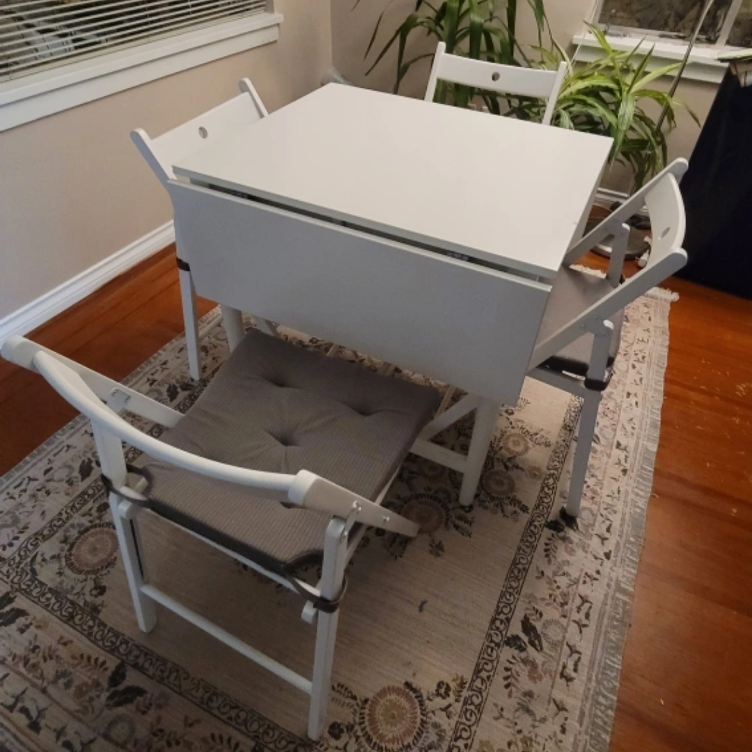 IKEA Dinning Table with Chairs