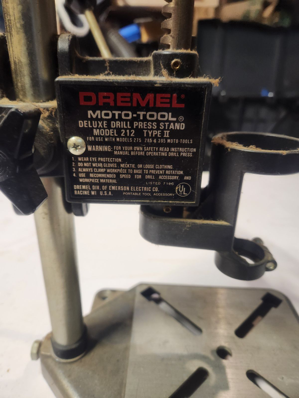 moto-tool Dremel drill press
