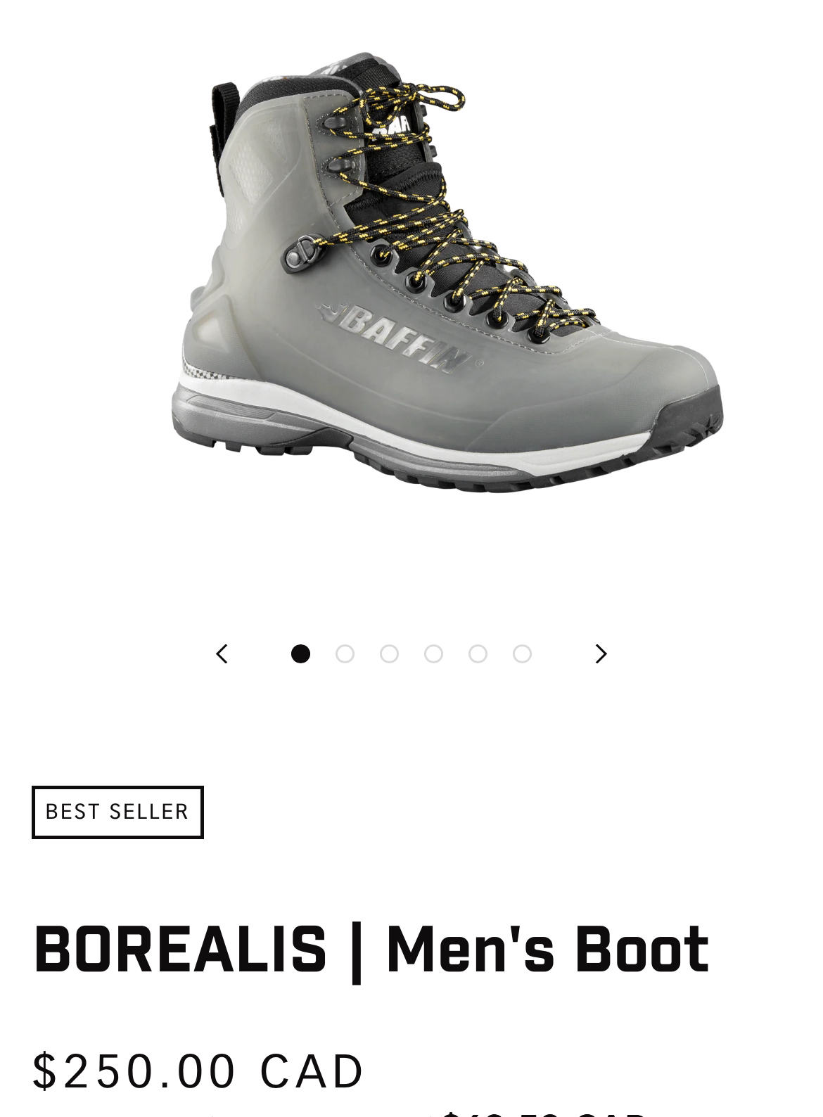 (Brand new) Baffin Men’s hiking, winter, waterproof boots thumbnail