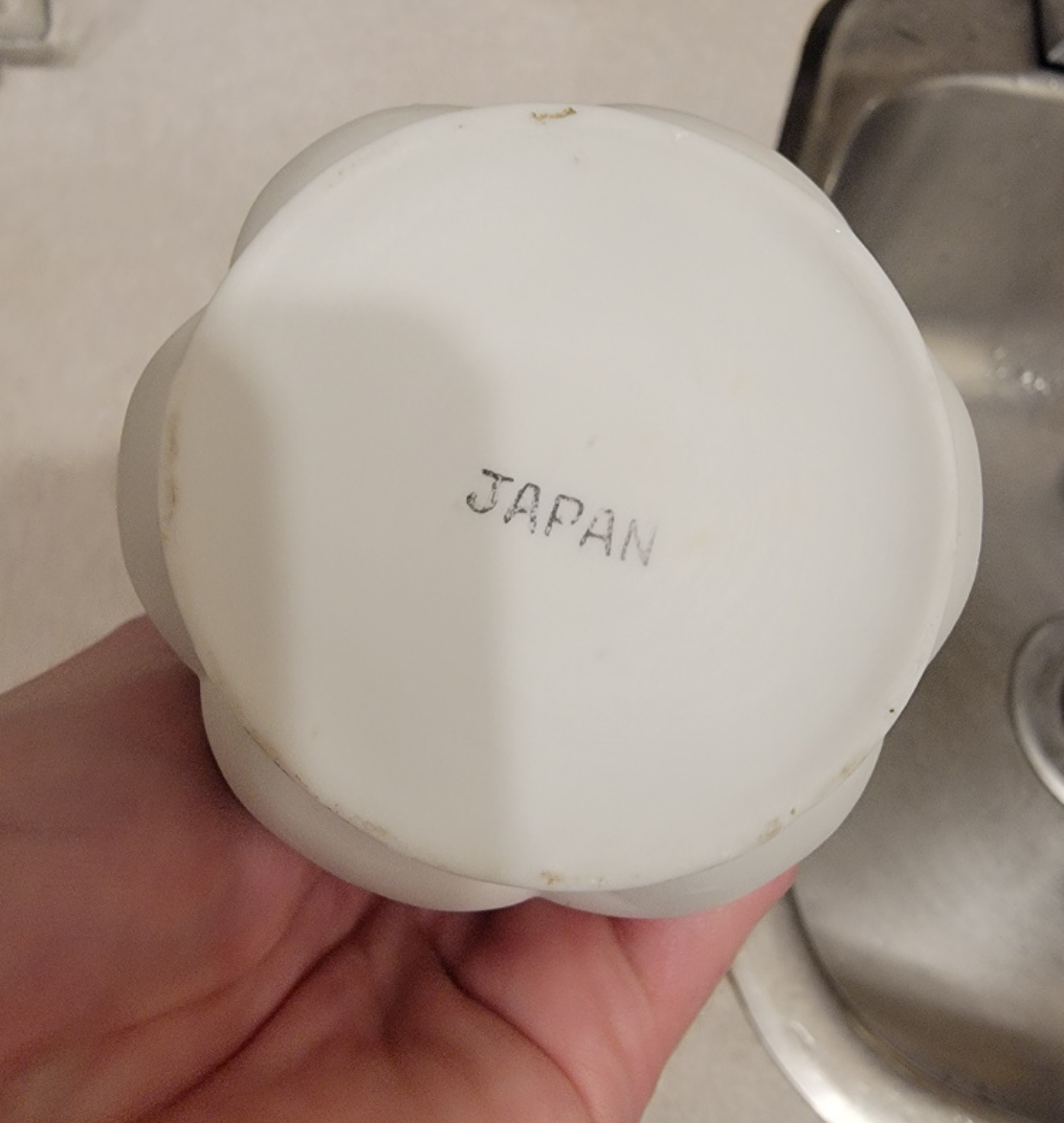 🥕 PORCELAIN BISQUE Flowers VASES Hand Painted 🥕 image indicator(3)