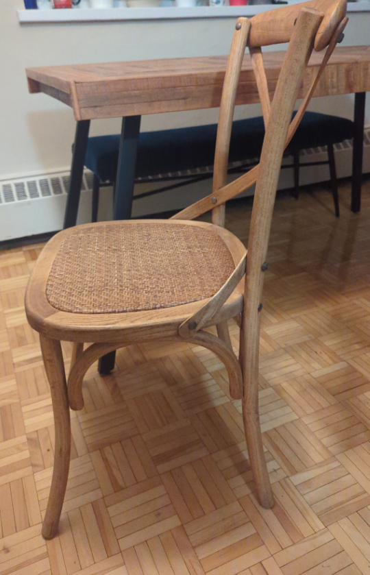 Elm Cross back chair x2 - photo 2