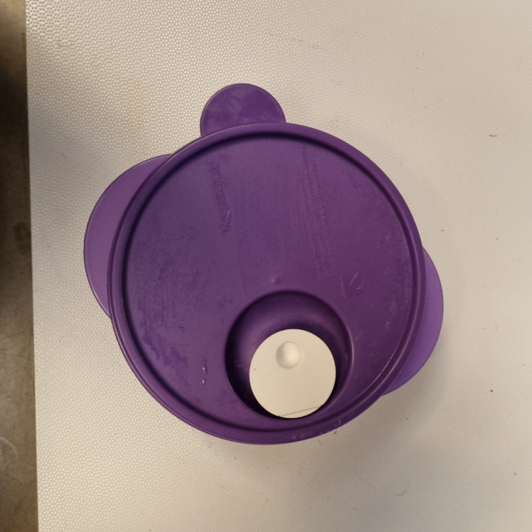 2 Plastic Tupperware Containers