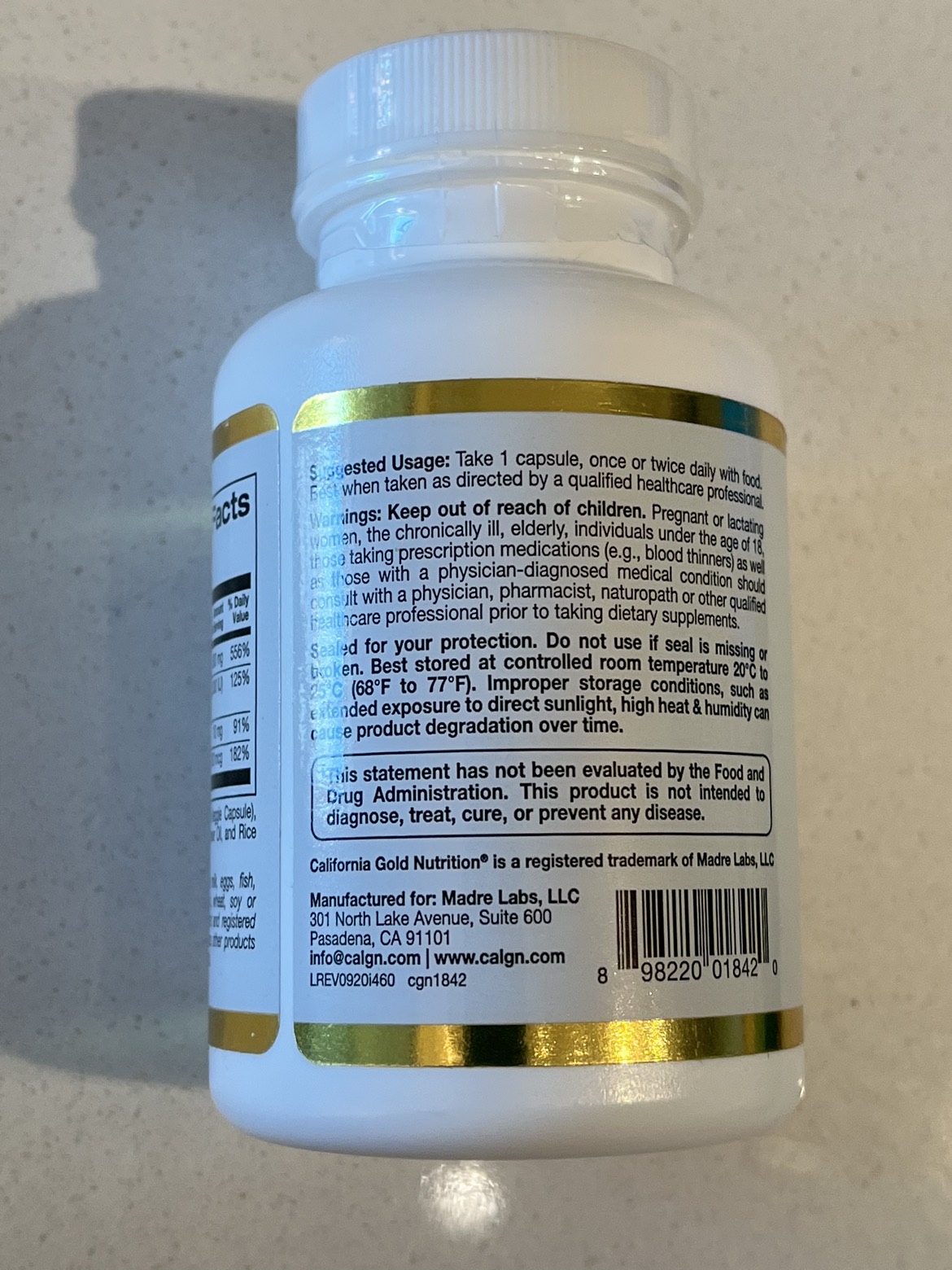 Unopened Supplements image indicator(2)