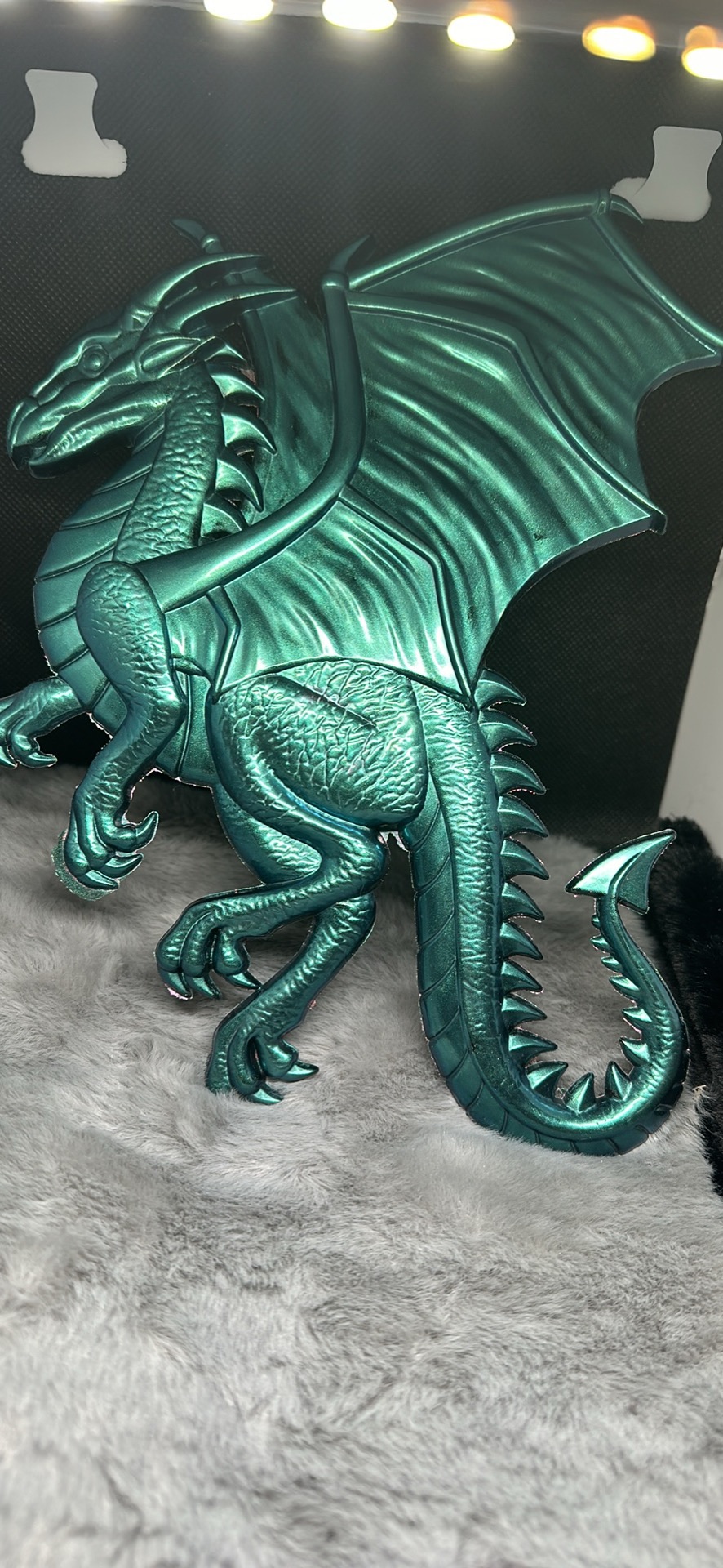 Dragon handmade with resin - photo 2