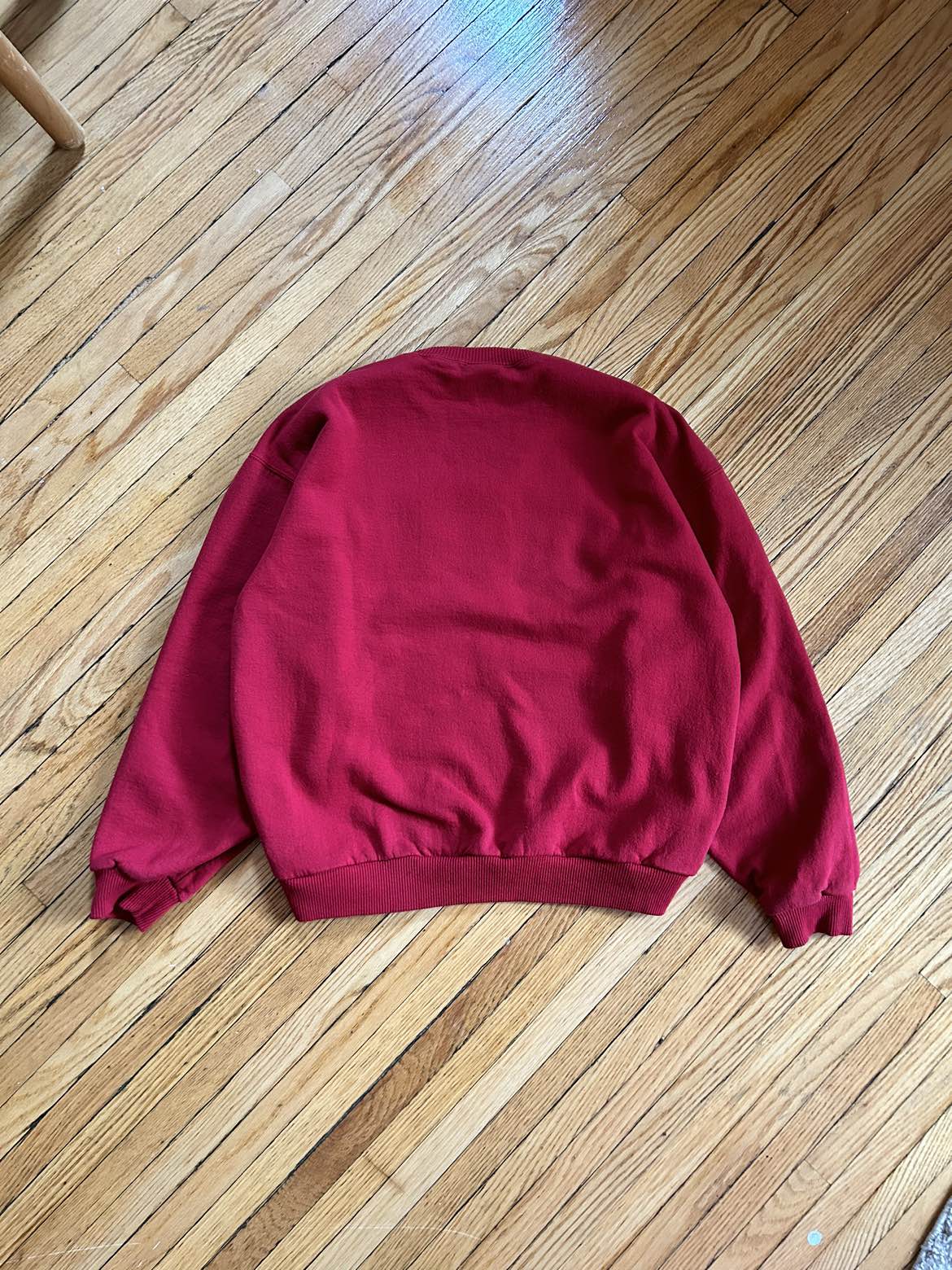 Vintage YorkU Crewneck Sweater (Red) - photo 4
