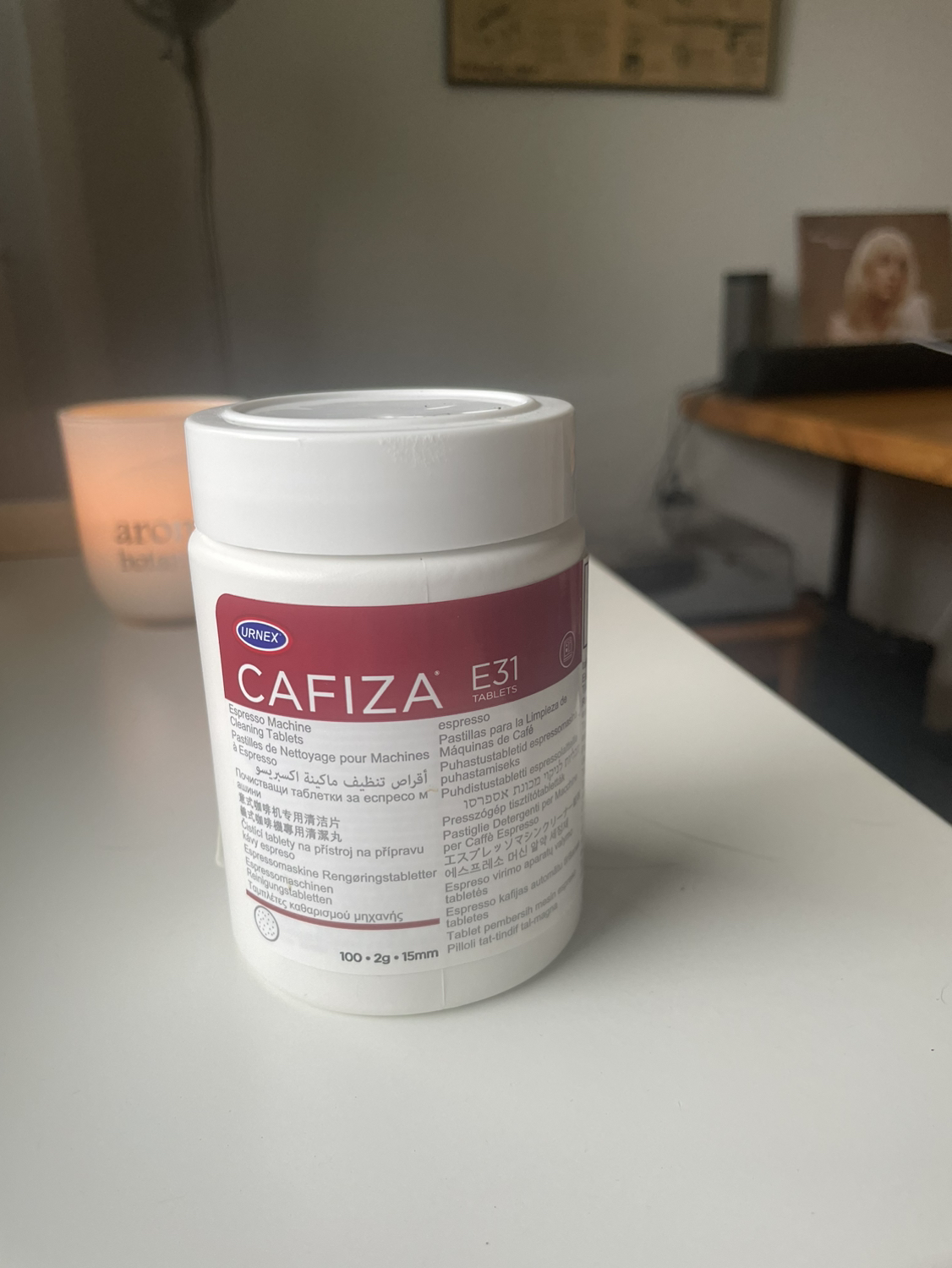 Cafiza espresso machine cleaner