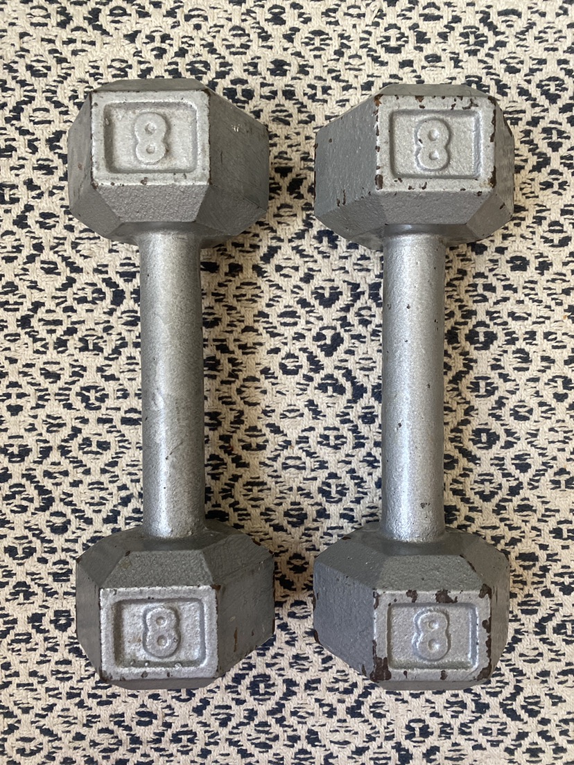 🥕 8 lb dumbbells 💪 - photo 2