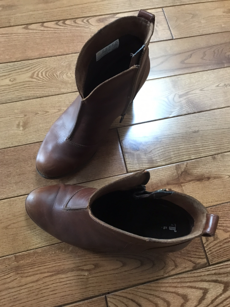 Timberland waterproof leather high-heel booties - photo 5
