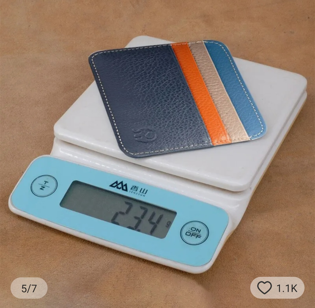 Brand New Card Holder Slot Wallet (Genuine Leather 7 Card Slots) image indicator(5)