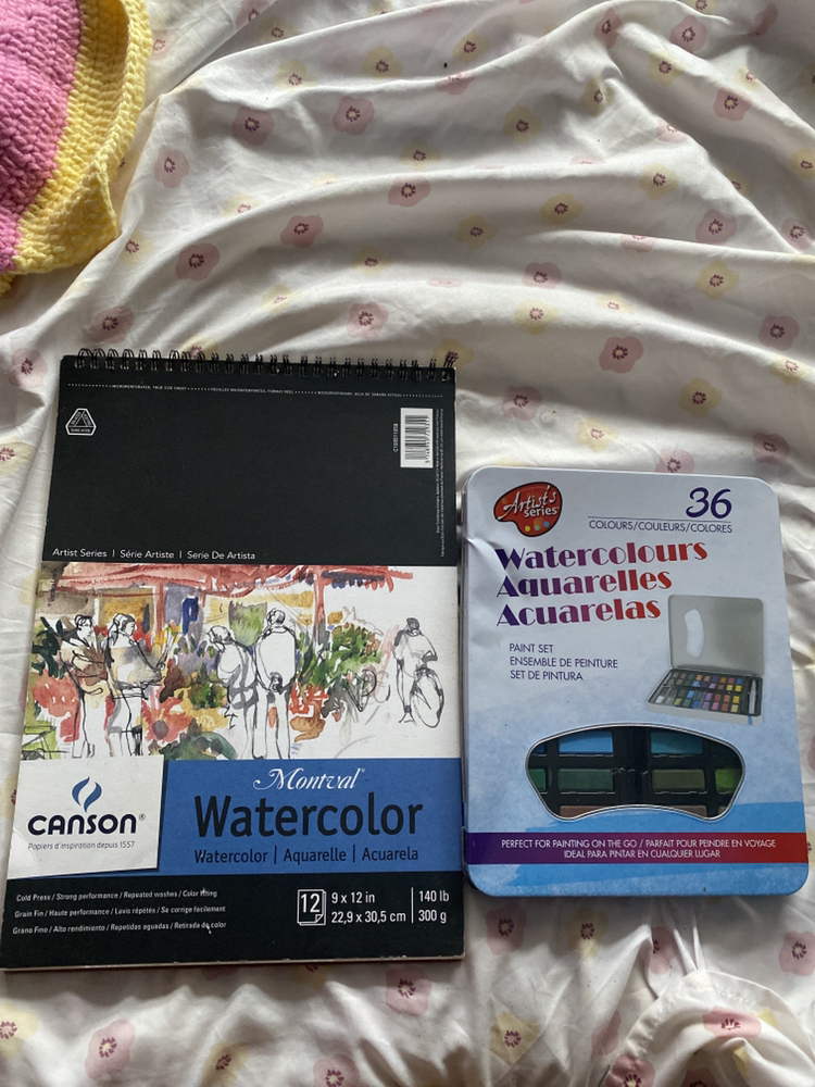 Watercolour paint set (nontoxic) thumbnail