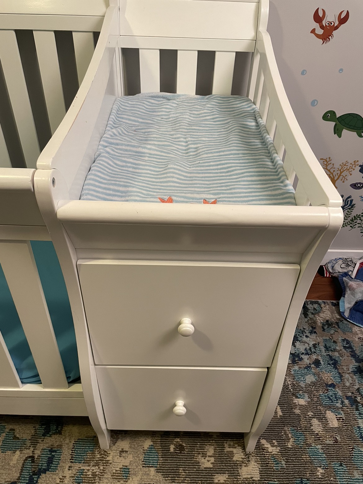 Crib and Changer Combo - photo 3