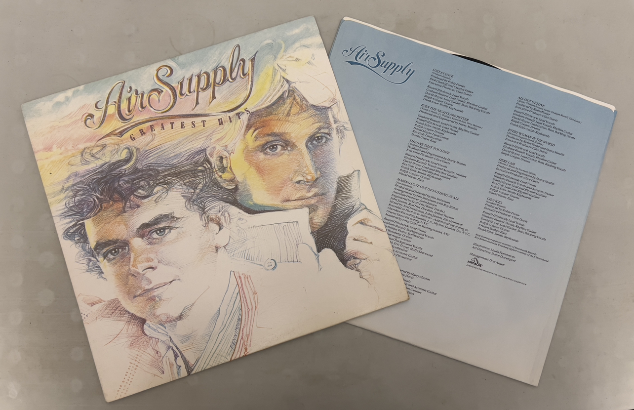 Vinyl Record Air Supply Greatest Hits thumbnail
