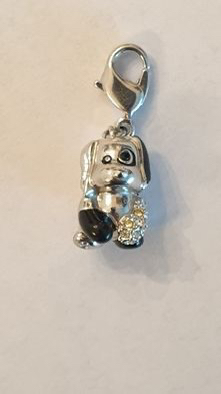 Swarovski Puppy Dog Crystal Charm image indicator(5)