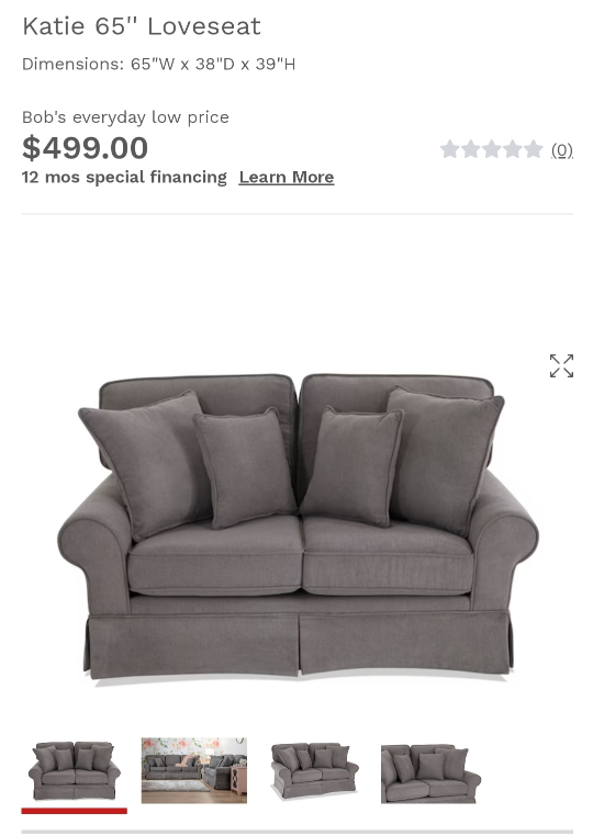 Love seat sofa - photo 2