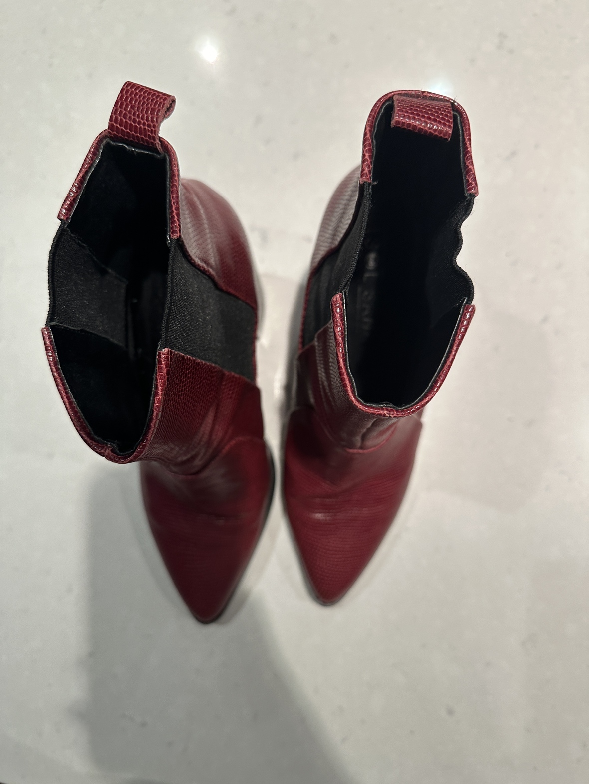 Red Solsana ankle boots - size 38 - photo 5