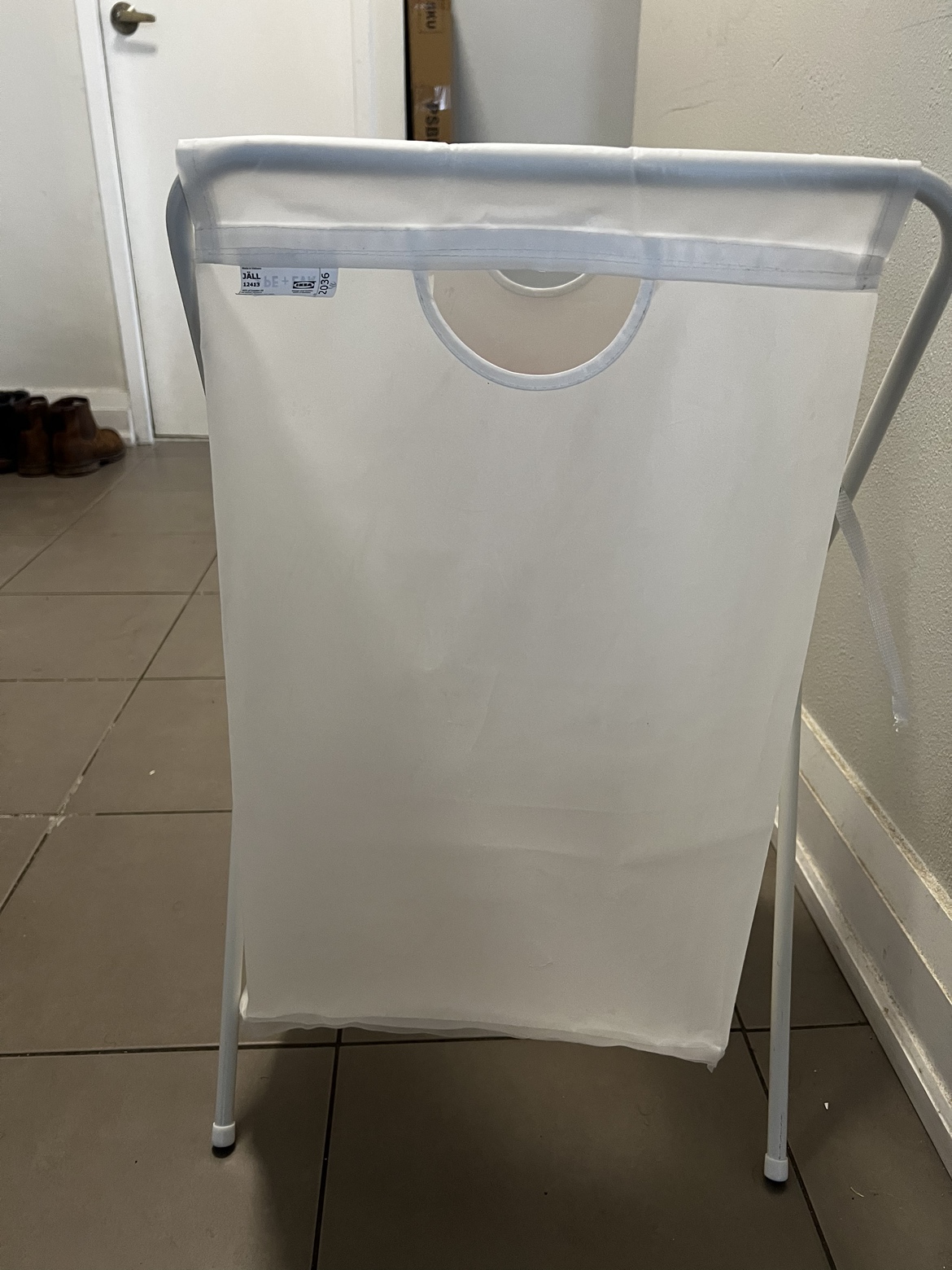 Laundry bag with stand, white, 50 l (13 gallon) - photo 2
