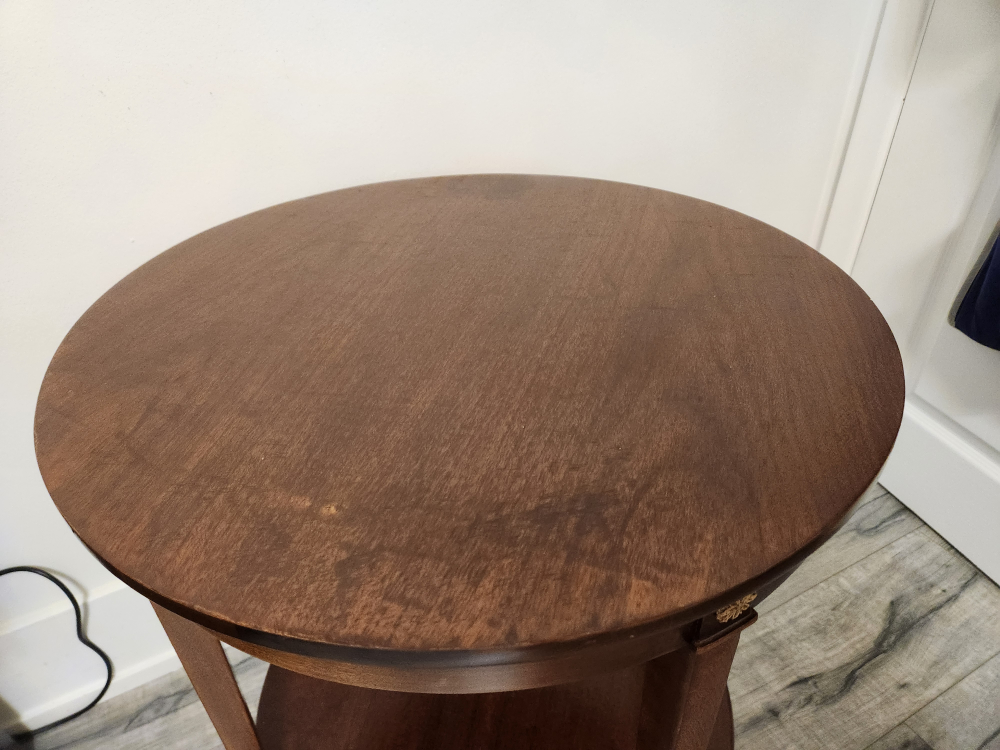 Deilcraft Vintage End Round Table image indicator(3)