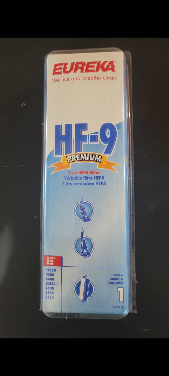 🥕  New - EUREKA vaccum - HF 9 filter