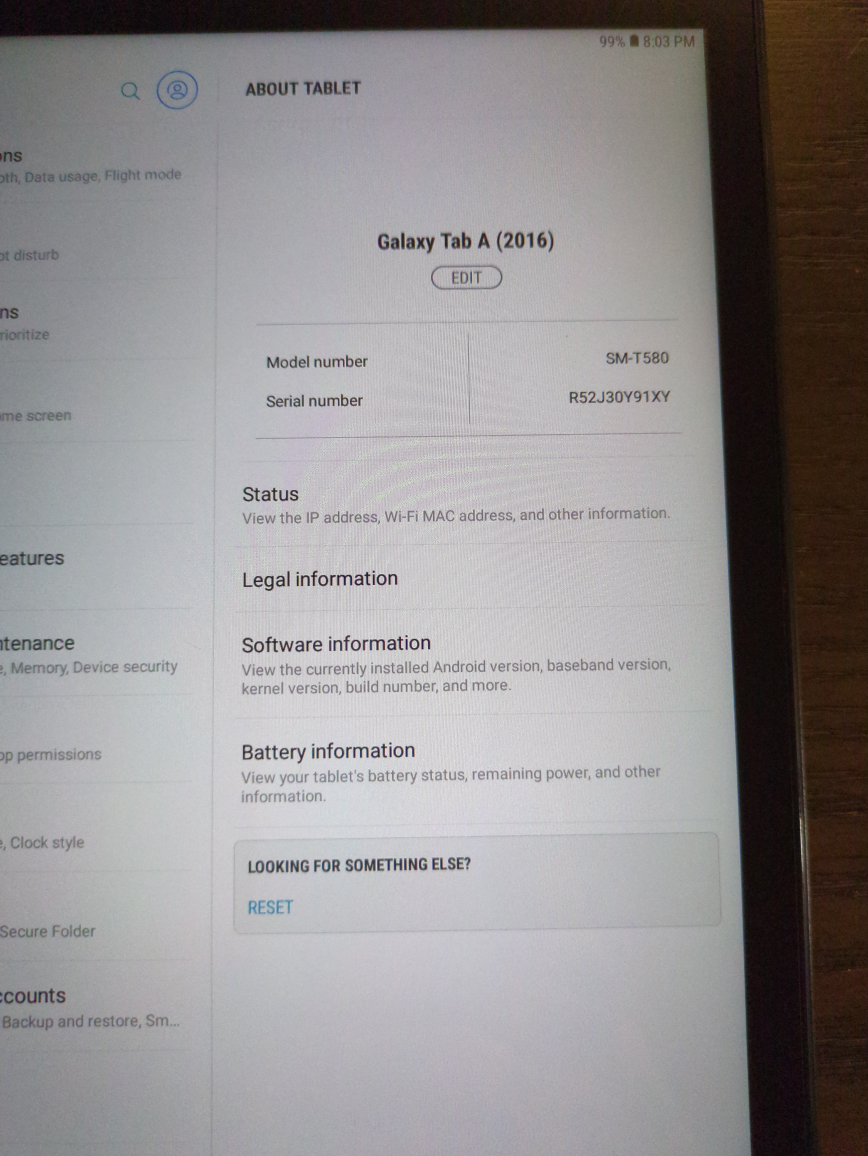 Samsung Galaxy Tablet - photo 4