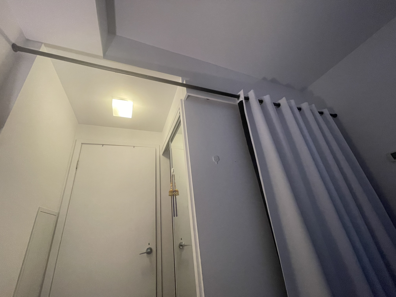 Blackout curtain with rod - photo 2