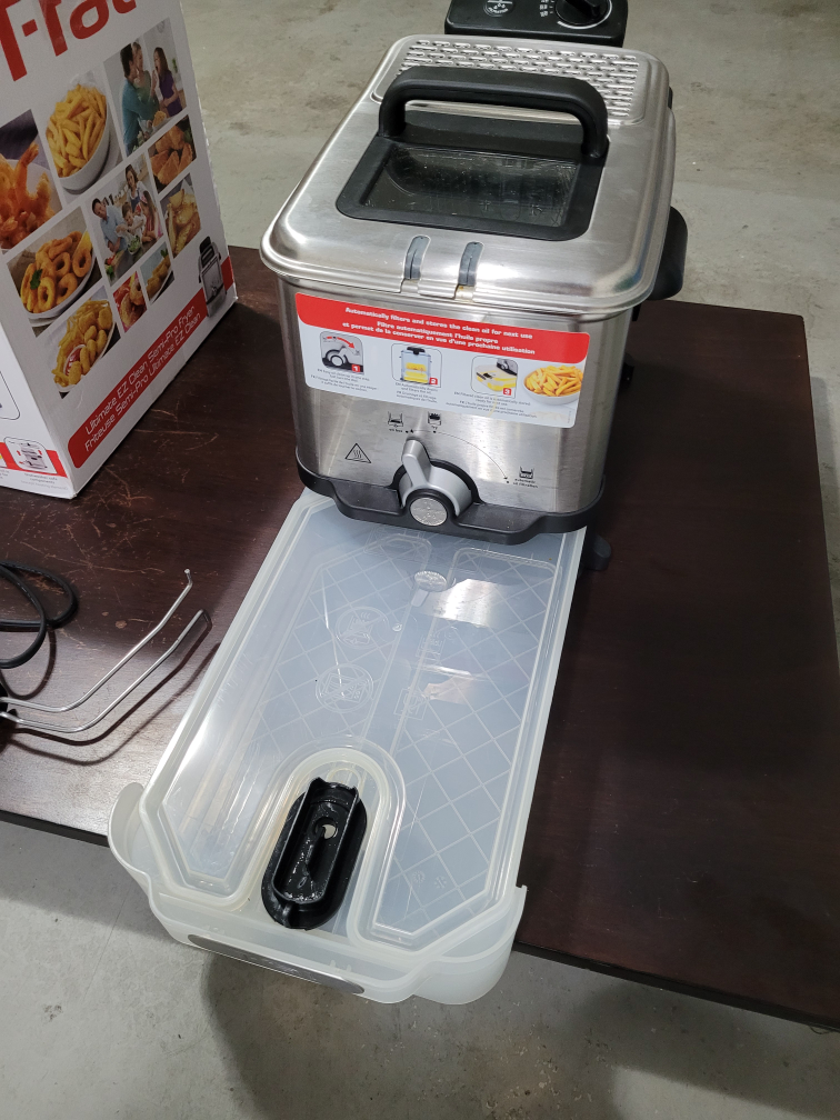 T fal Deep fryer 3.5L with automatic oil filter - photo 4