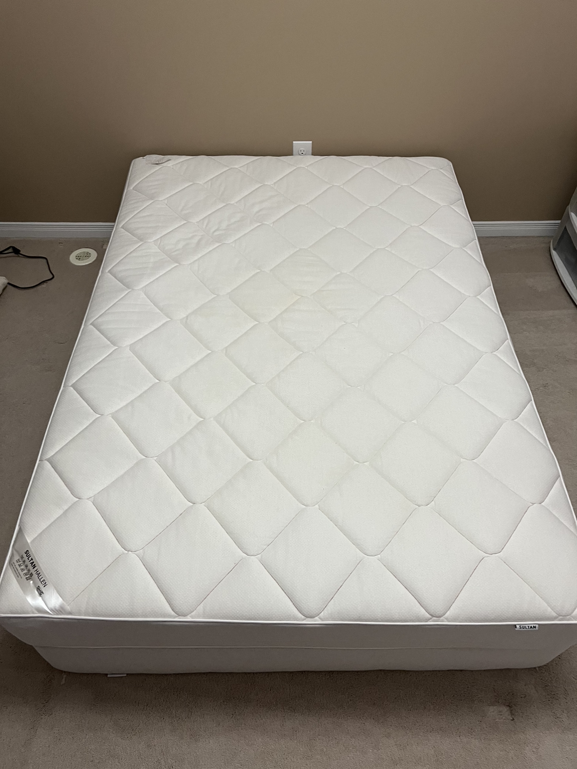 Double mattress and box spring