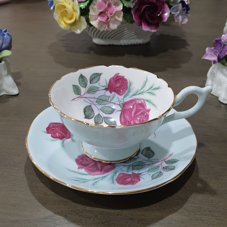 Made in England  bone china teacup - photo 4