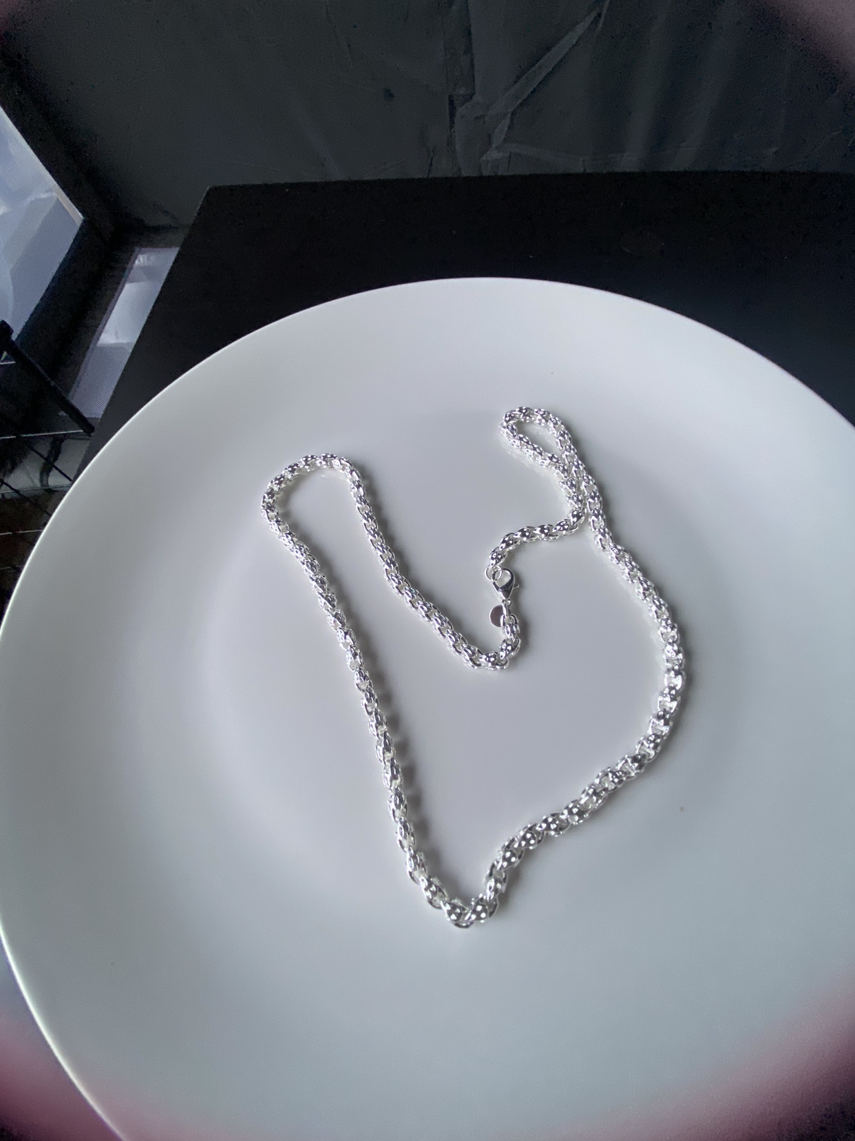 925 sterling silver plated necklace image indicator(4)