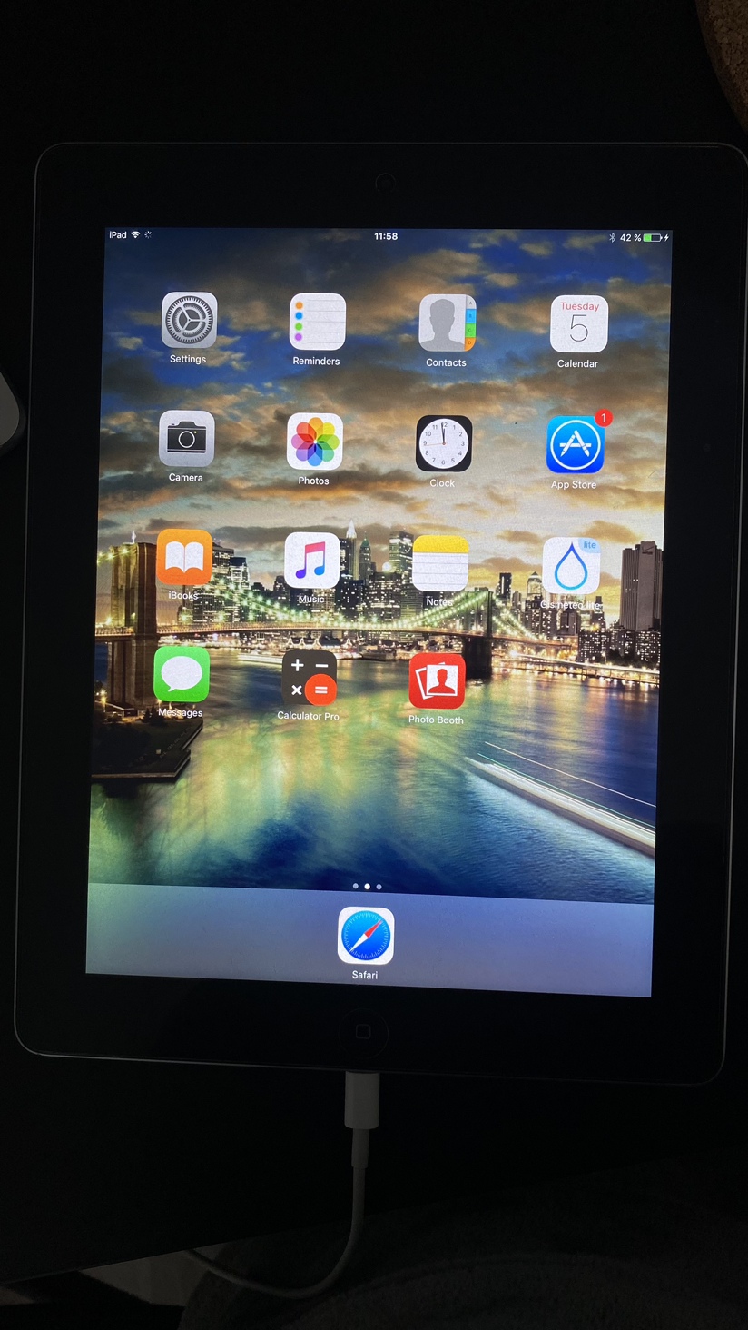 iPad 4 32GB - Retina Display - 10”x7” thumbnail