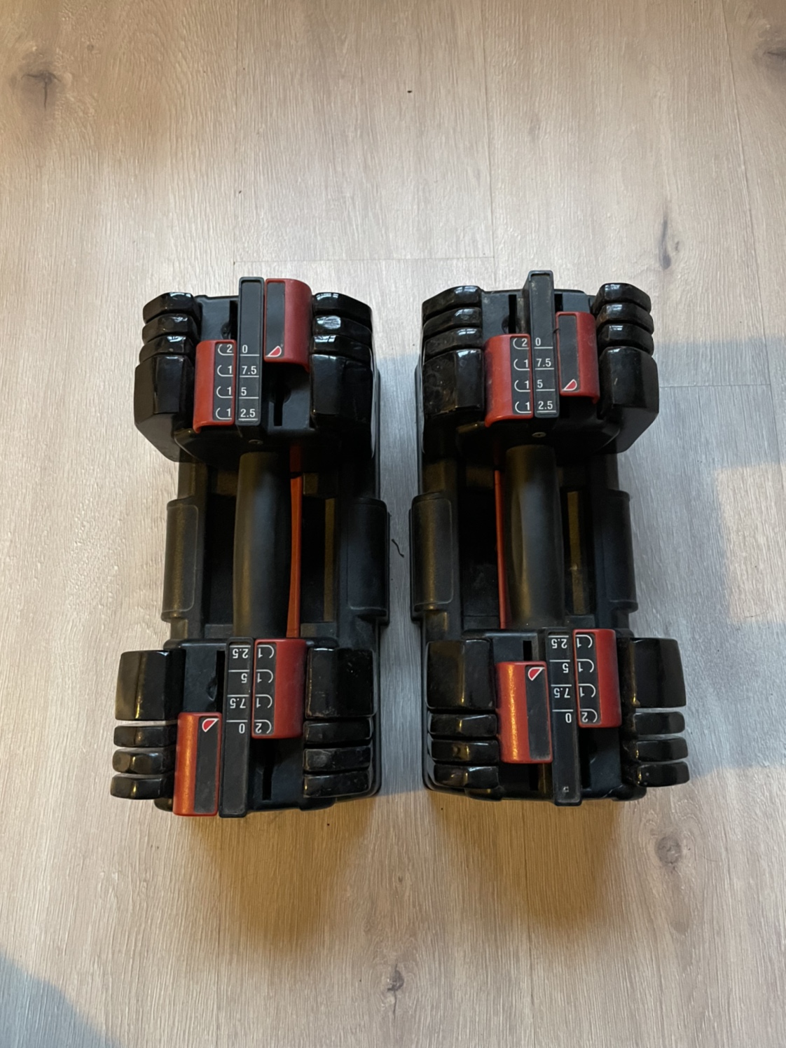 Adjustable dumbell weights - photo 2