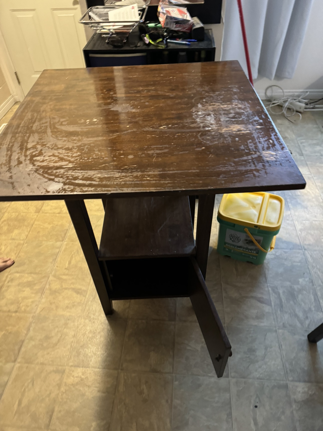 Solid wood needs to be refinished