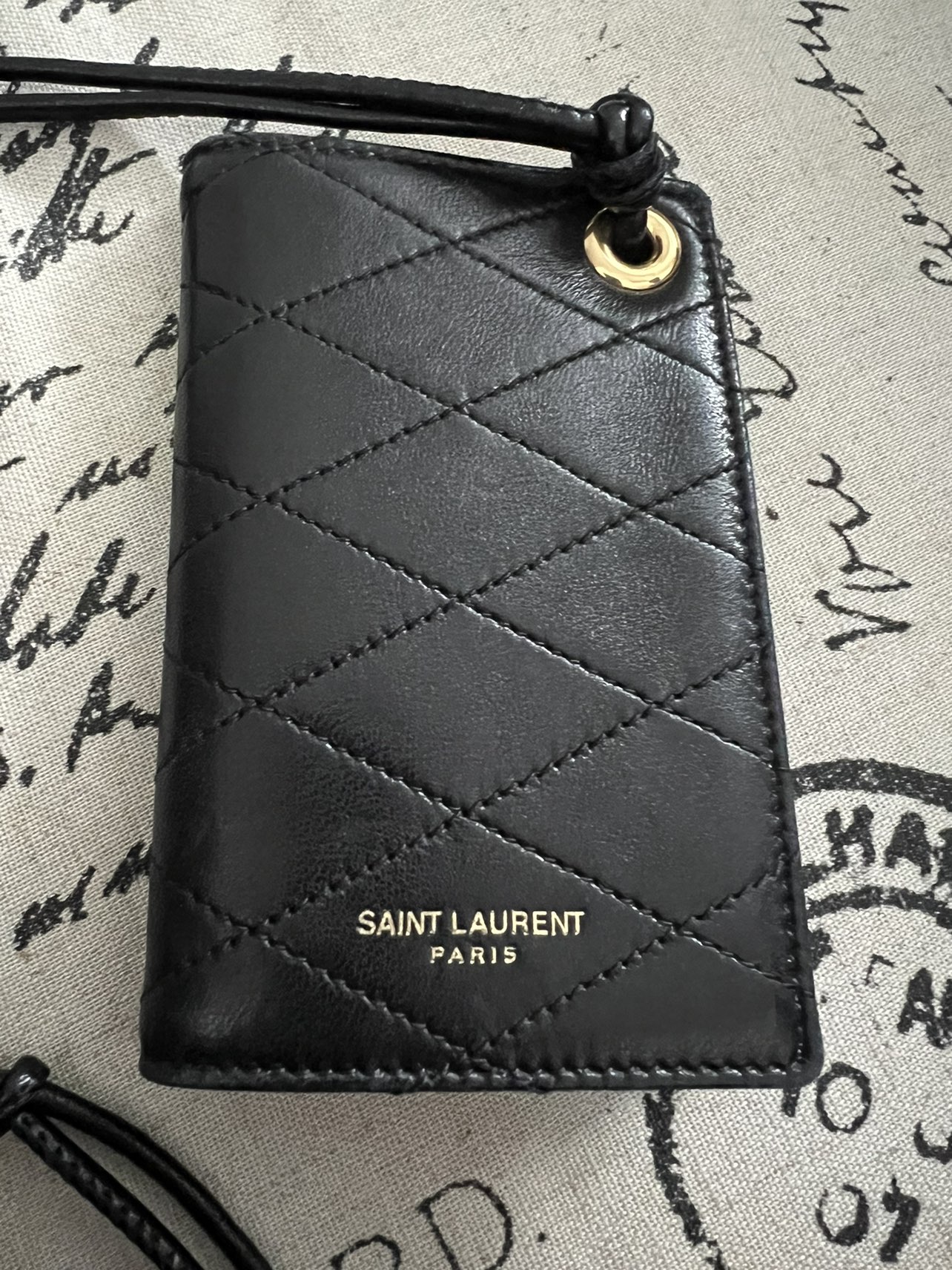 Authentic Saint Laurent Crossbody Cardholder thumbnail