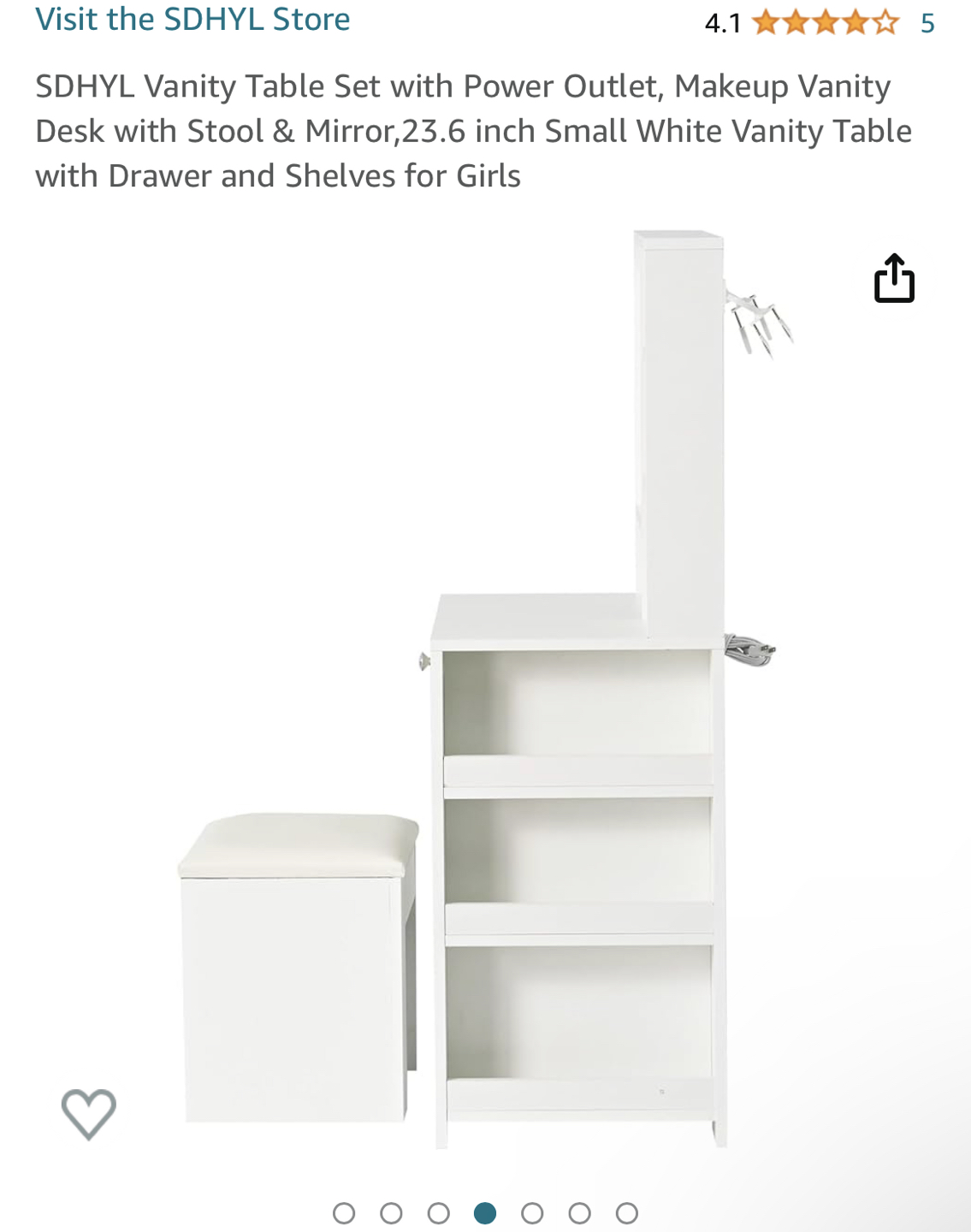 Amazon Vanity for Girls - photo 5