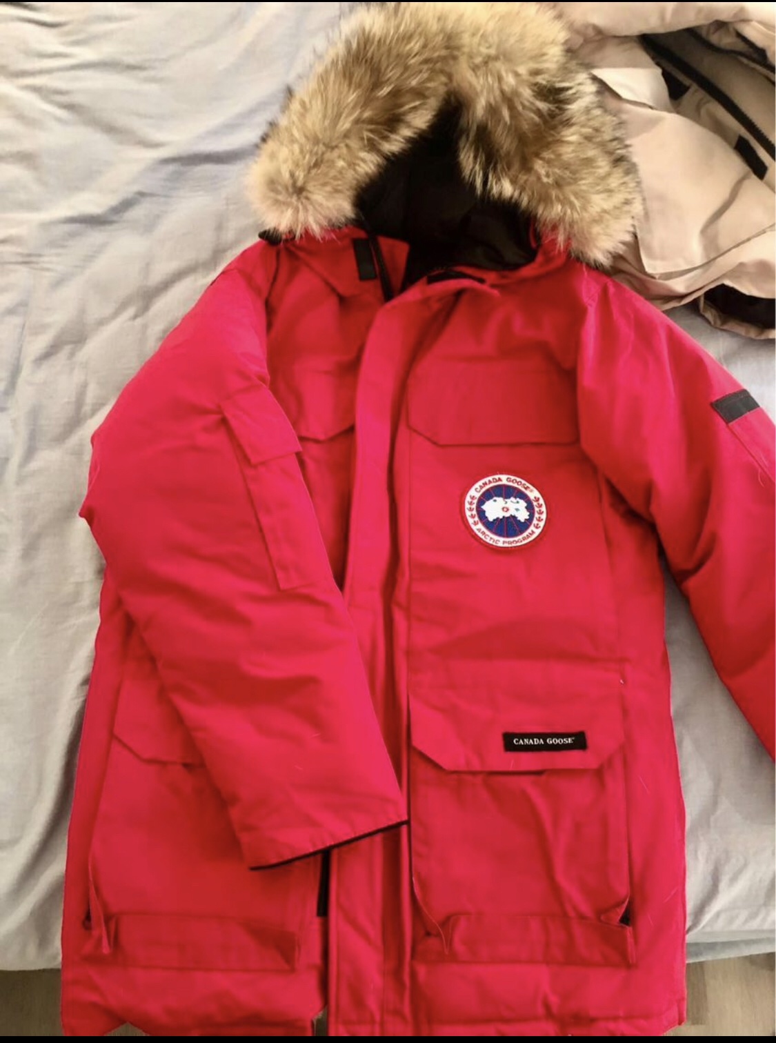 Canada goose jacket men’s size XS women Ssize S or M