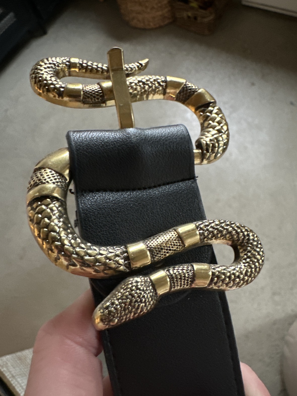Dupe Gucci Snake Belt - Brand New - photo 5