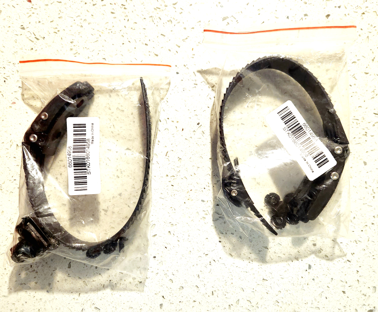Inline Skates straps & buckle (pair) - photo 2