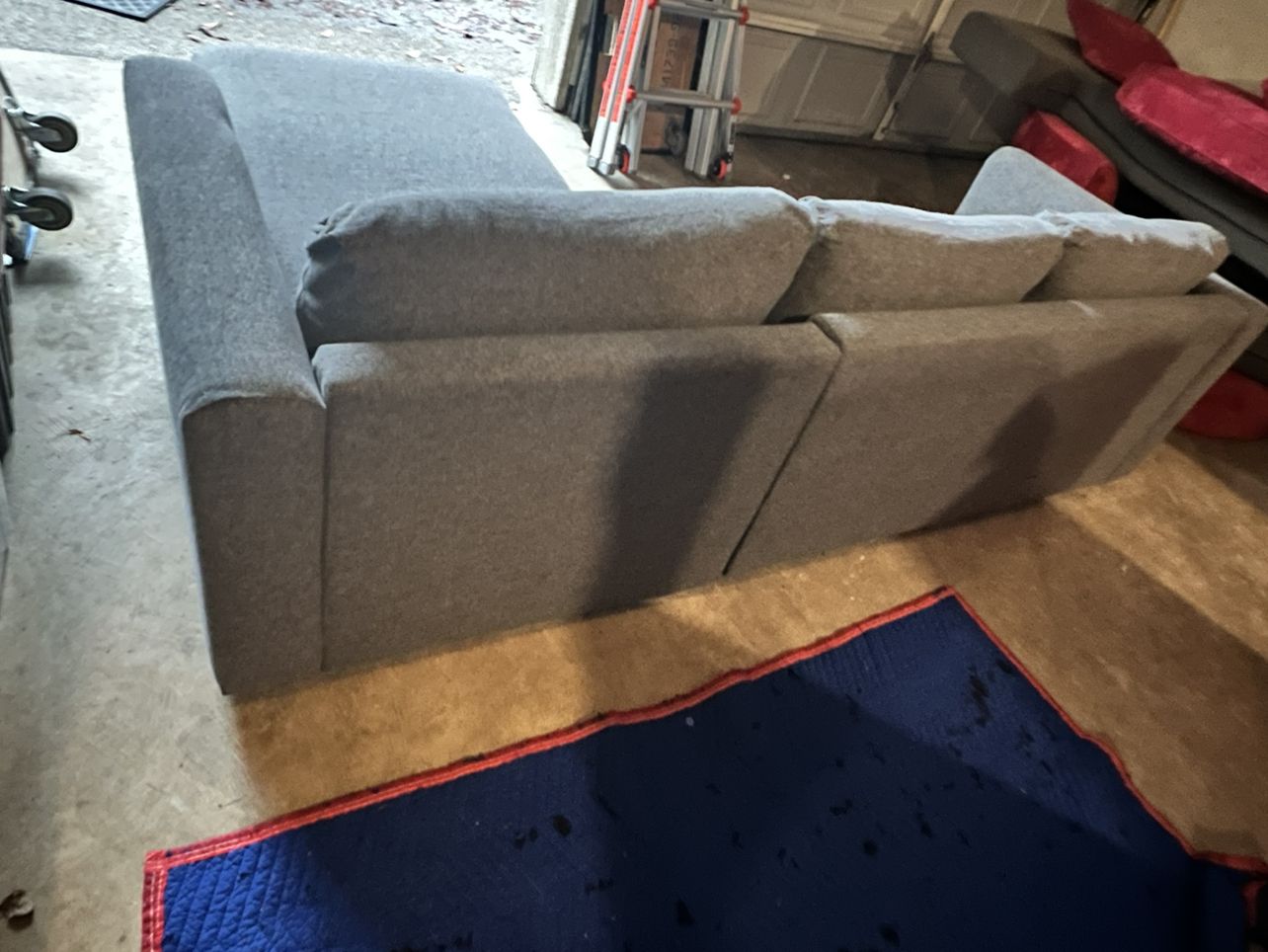 Grey Ikea Sectional - photo 5