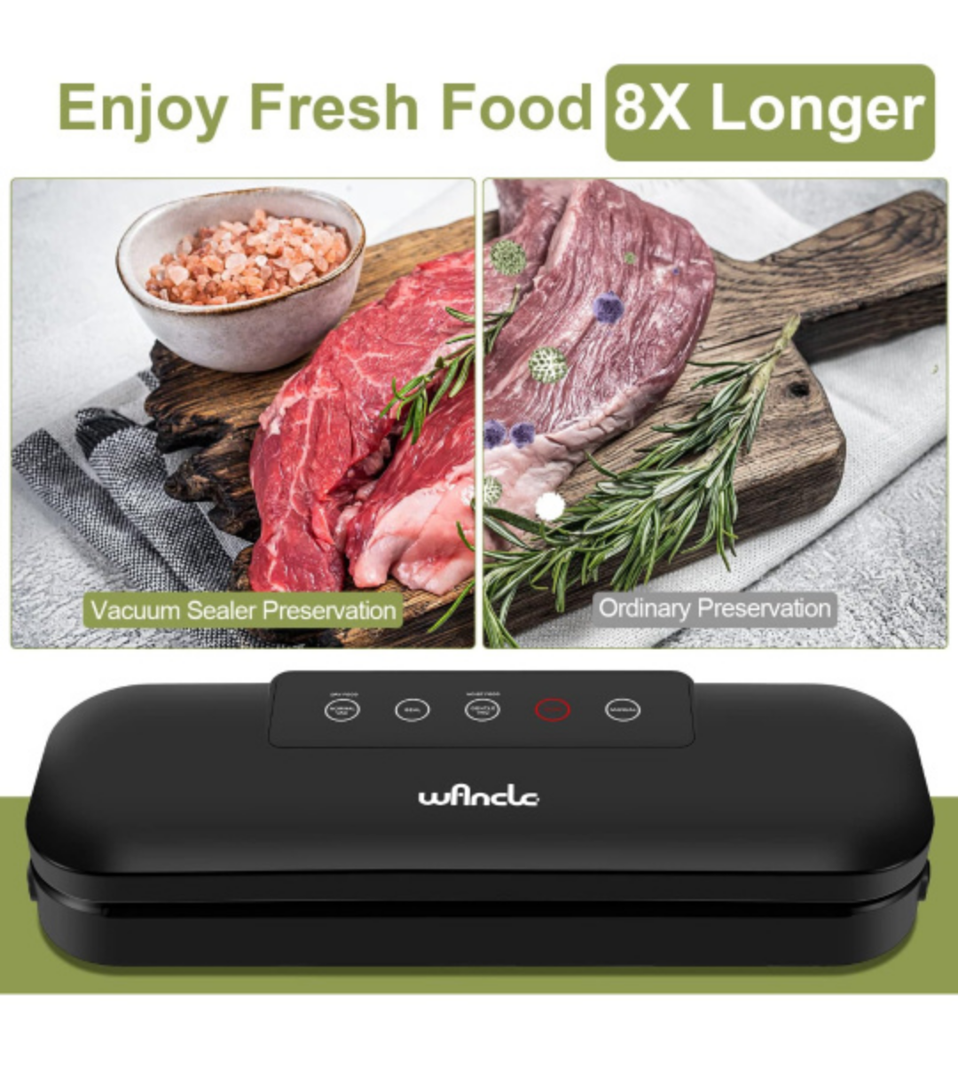 Wancle Vacuum Sealer - photo 4