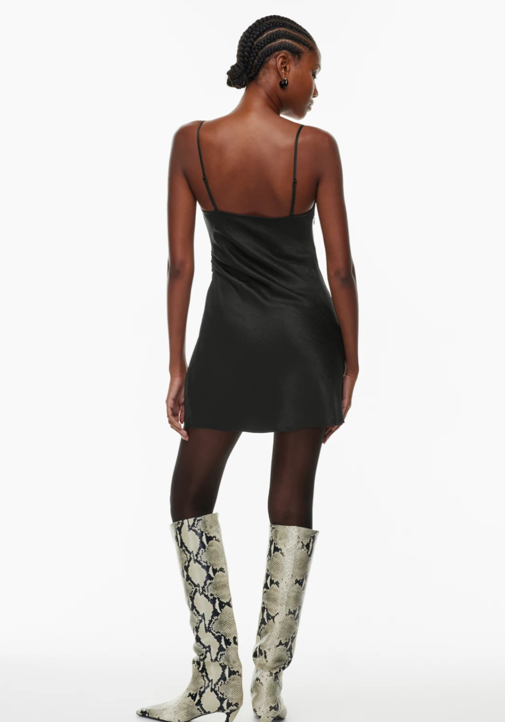 Aritzia -  Black Wilfred SCENERY MINI Dress - photo 5
