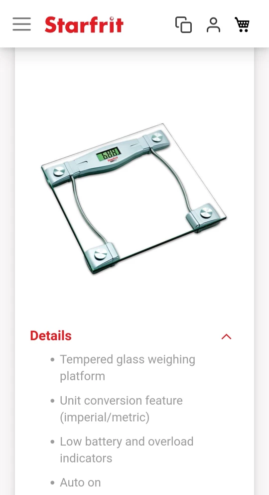 Starfrit Balance Digital Scale thumbnail