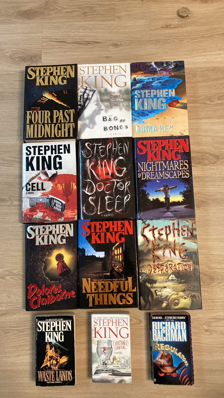 Stephen King books