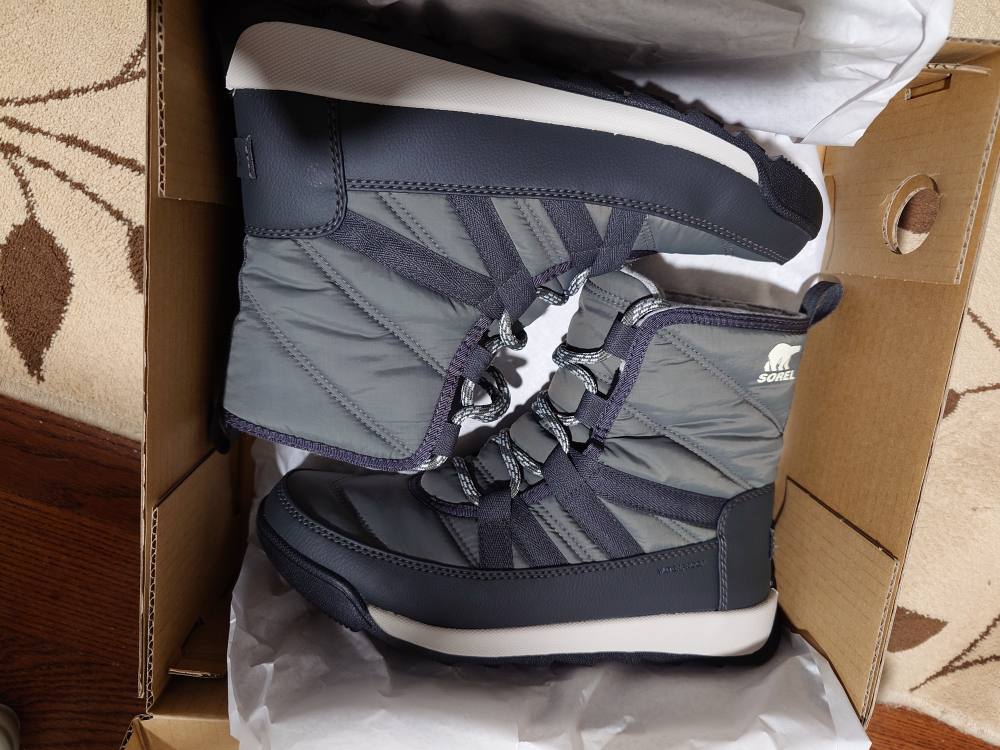 Woman Winter Waterproof Boots (Grey) - photo 3