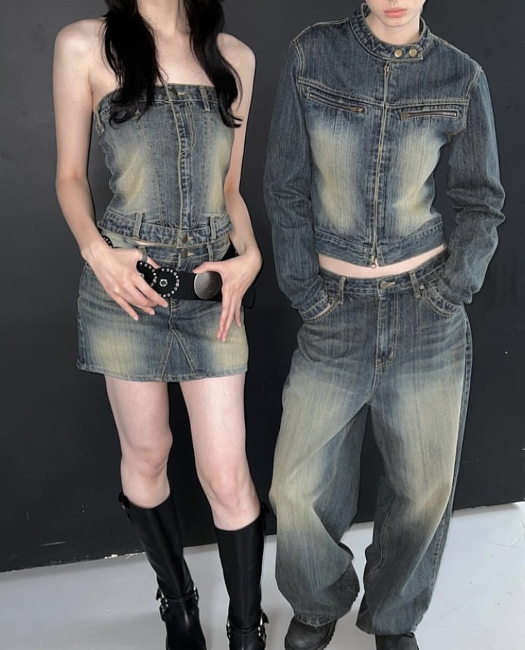 BLACKUP denim jacket (cropped) - photo 2