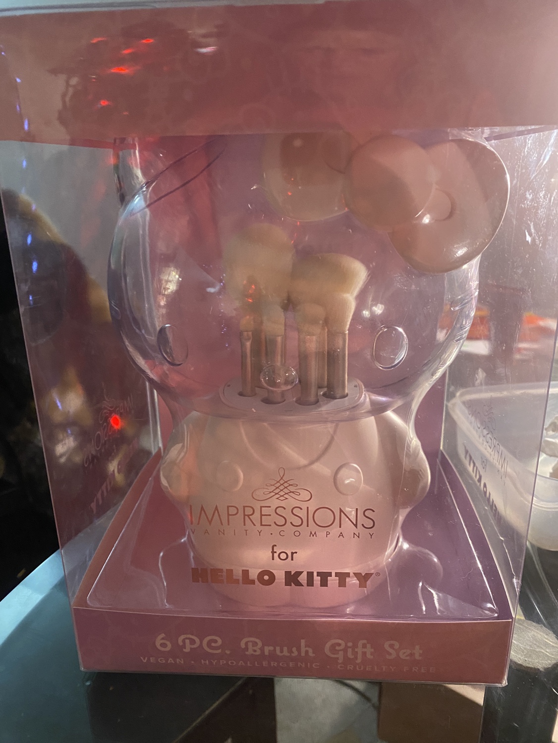 Hello Kitty Make up brush set image indicator(2)