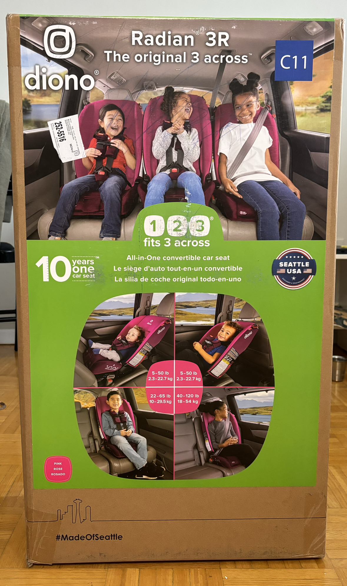 Diono car seat brand new - unopened box