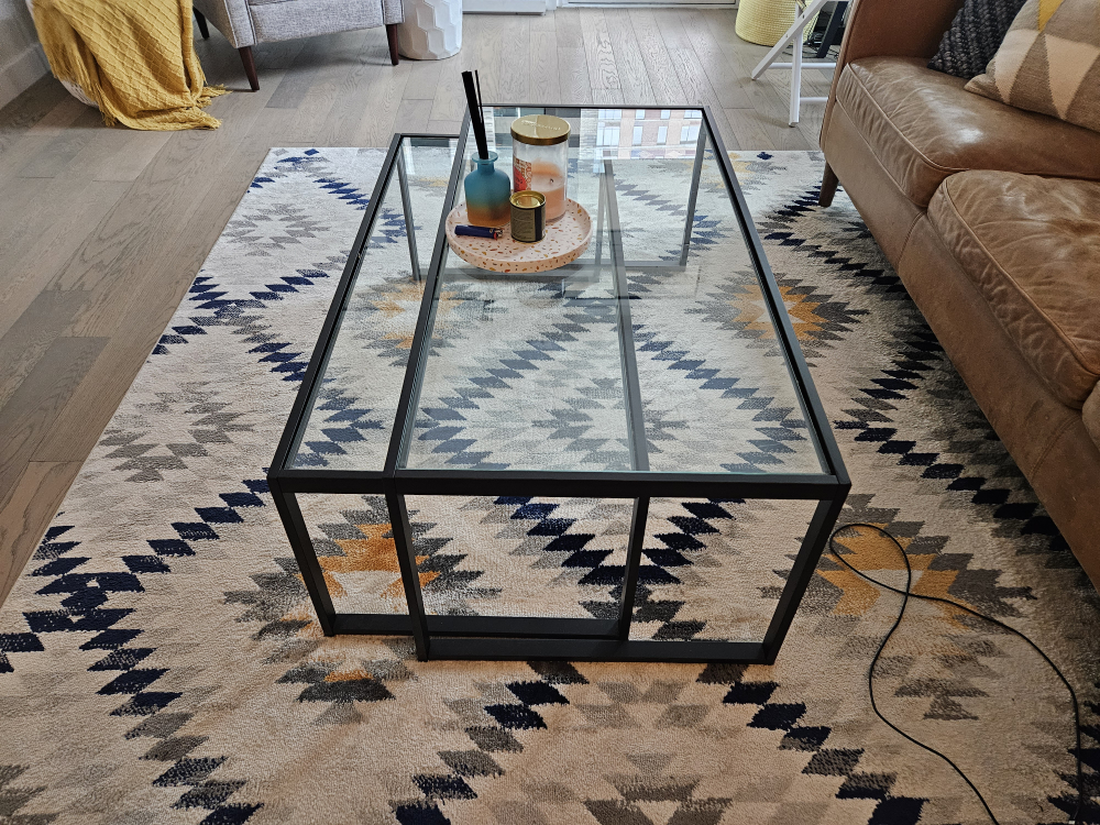 2 Nested Coffee Tables - photo 3