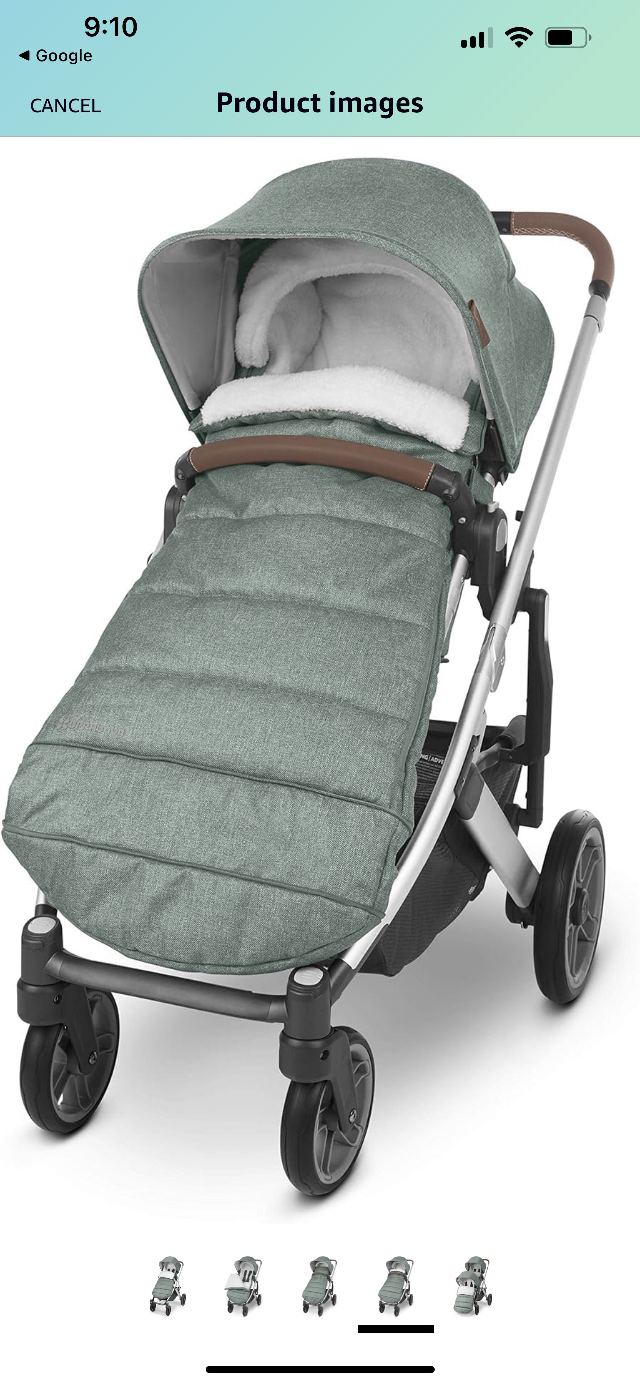 UPPAbaby CozyGanoosh for VISTA and CRUZ strollers - photo 4
