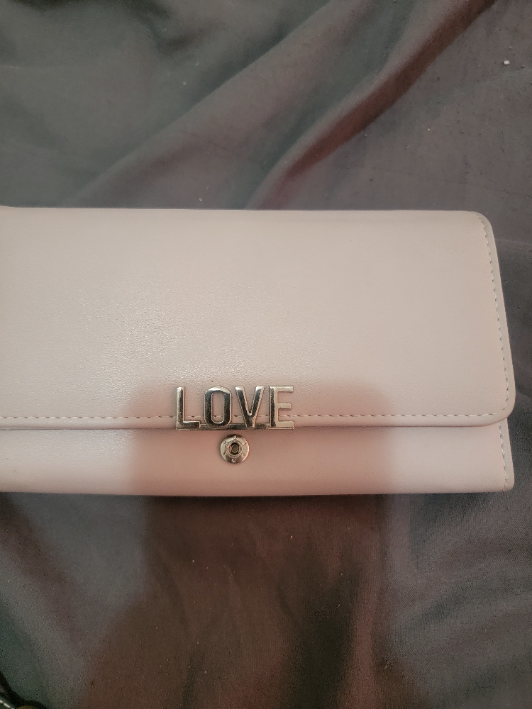 Light pink wallet